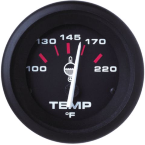 Amega Series, Water Temperature Gauge Kit, Electric Start Outboards, 2", 58862P