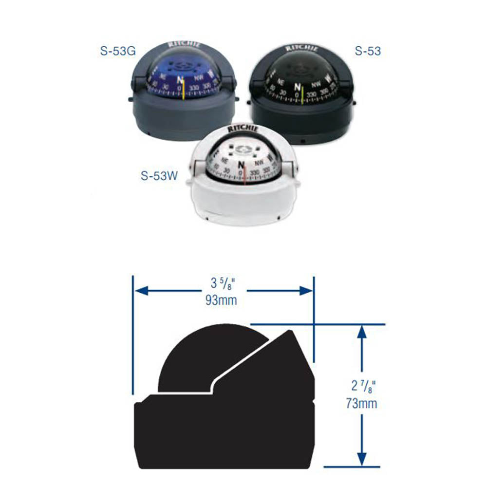 Ritchie Explorer Compass - Blk