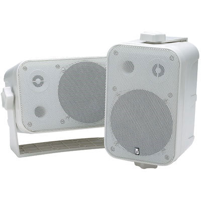 Poly-Planar, Speaker Box 200W Pair White Waterproof