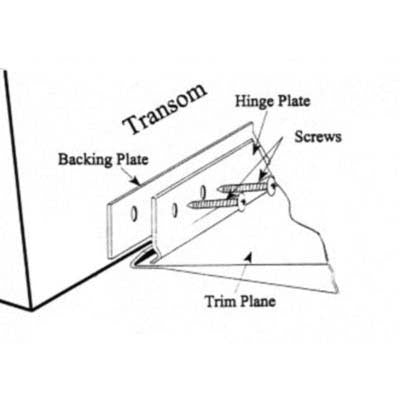 Mounting Plates For 24 in. Tab.