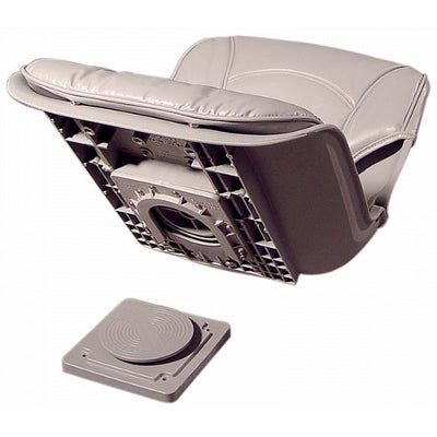 Tempress, Quick Disconnect Swivel Seat Gray w/ Gray Cushion