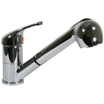 Scandvik, Galley Mixer Chrome Handle w/ Hose