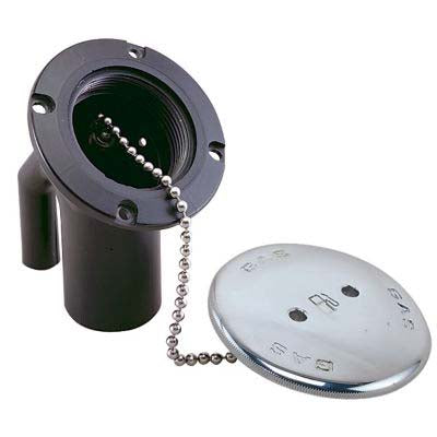 Perko Combo Gas Fill Vent Chrome Angled