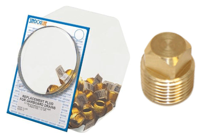 Garboard Replacement Drain Plug POP Display, 30-Count