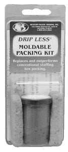 Drip Less Moldable Packing Kits, Starter Kit for Shafts up to 1-1/4"