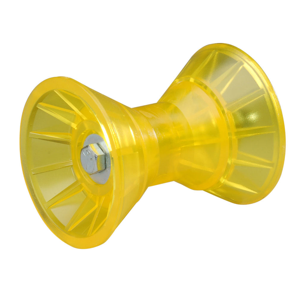 Bow Roller Assembly, Amber Color, 3" Wide