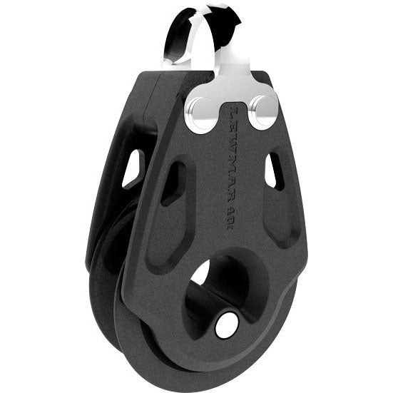 Lewmar, 40mm Control Single Fixed Strap Block