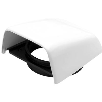 Beckson 5-1/2" x 6" x 2-1/2" Vent w/ 4" Hose Adapter