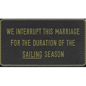Fun Plaque Interrupt-Marriage-Fish