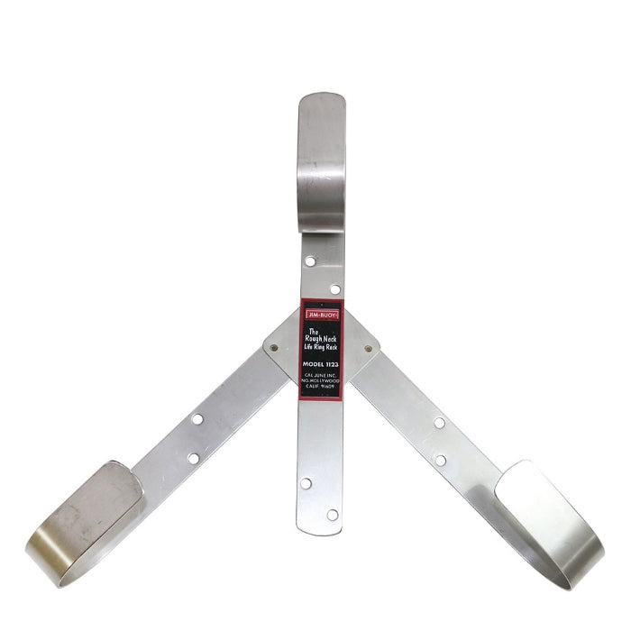 Jim Buoy, Roughneck Stainless Steel Life Ring Rack, 24"