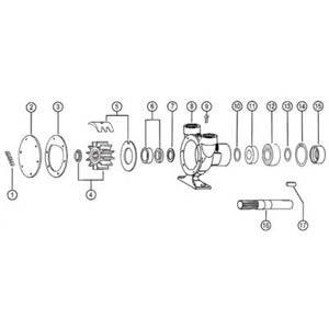 Jabsco, Bearing for 3270 / 3890 / 11850 / 12050