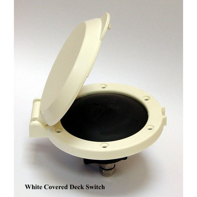 Heavy-Duty Chrome Deck Footswitch, w/o Cover (High current)