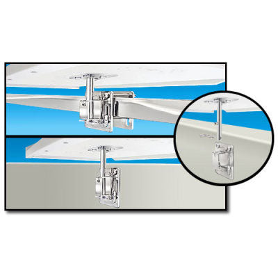 Mount, Rectangular Grill, Square Rail / Vertical Surface