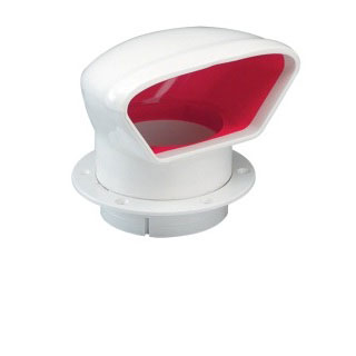 Marinco, 3" Low Profile Vent w/ Snap-in Deck Plate