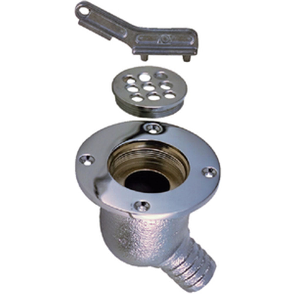 Perko Cockpit Scupper with Check Ball