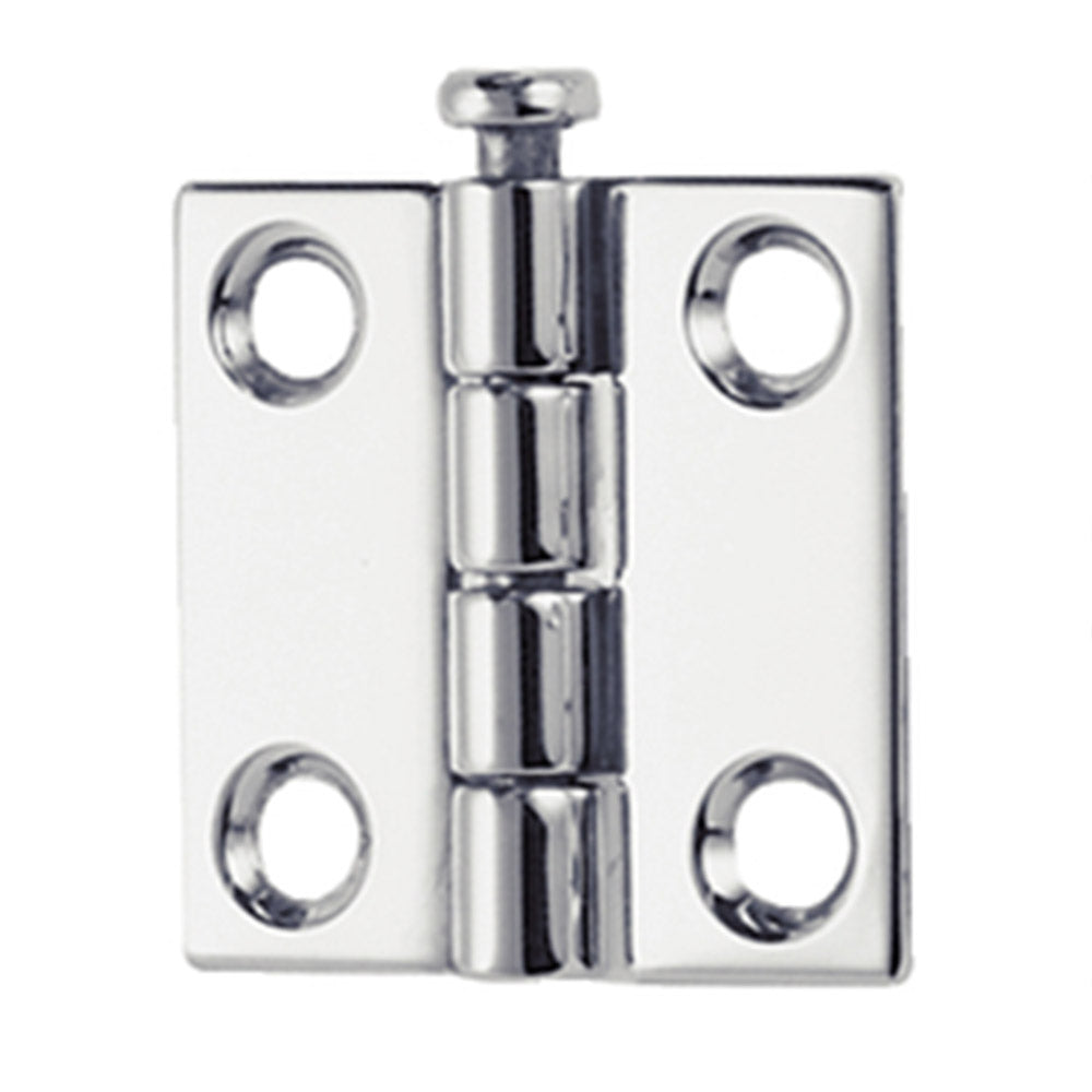 Perko 1-1/2 x 1-1/2 Fast Pin Butt Hinge, Pair, 4 Holes