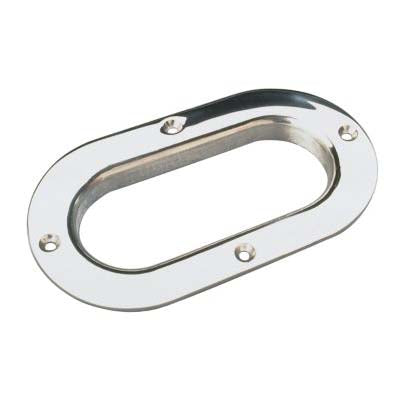 Stainless Hawse Pipe, 9-1/4 in.x 5-1/4 in.