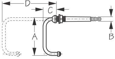 Sea-Dog, Swiveling, Telescopic Faucet