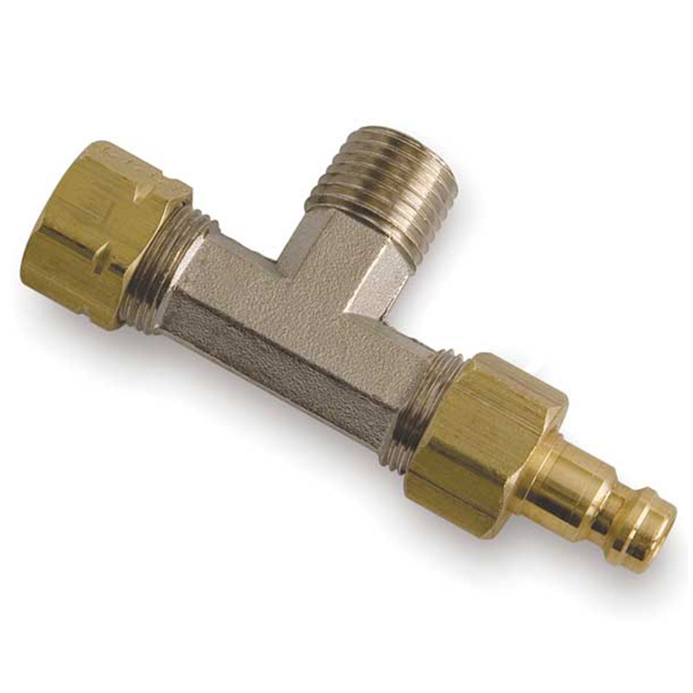 SeaStar HF5519 Hydraulic Tee Fitting 3/8" Tube