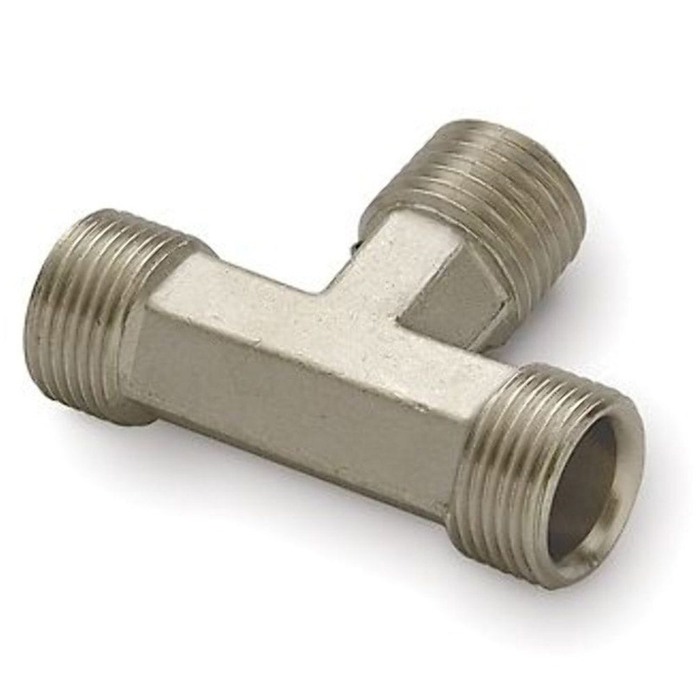 Seastar HF5536 Hydraulic Tee Fitting 1/4" Tube Aluminum <br>