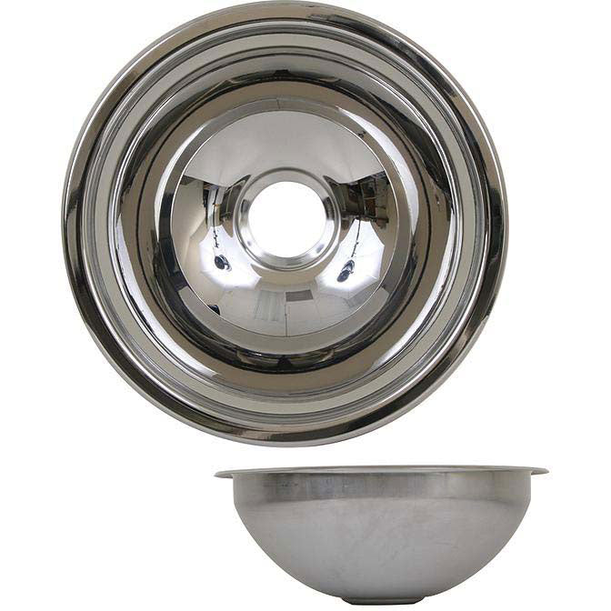 Scandvik, Stainless Steel Round Sink 11-1/2" x 5"