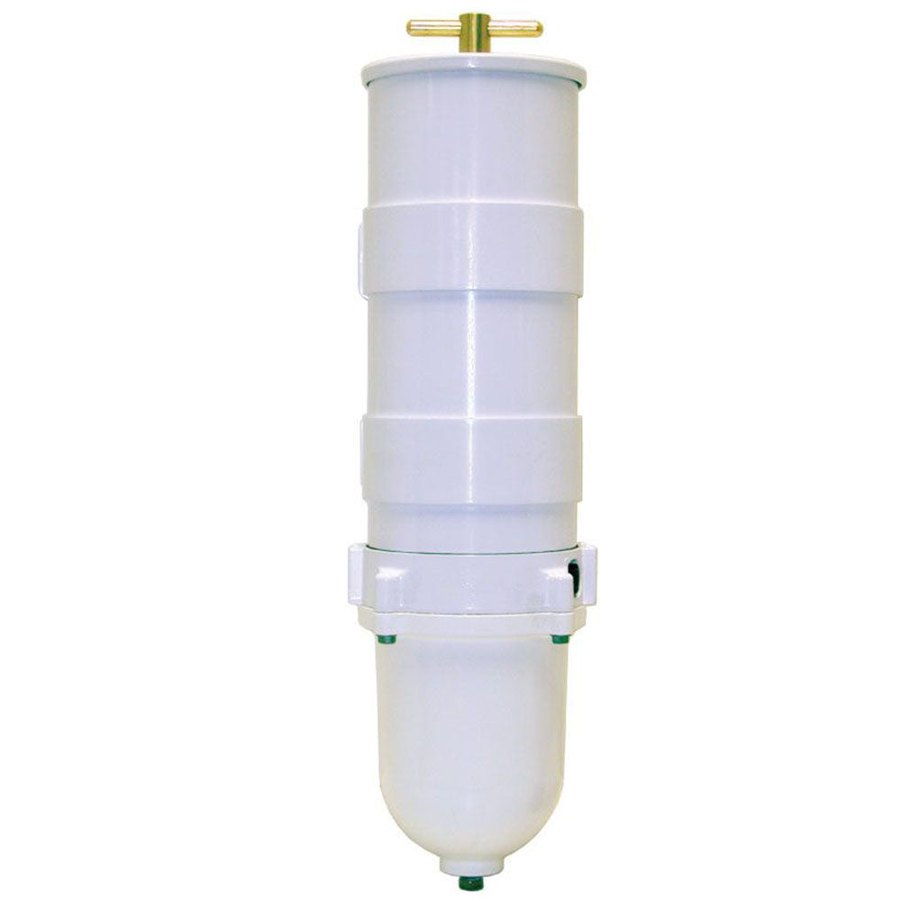 1000MAM, Marine Turbine Fuel Filter, Metal Bowl, 2 Micron