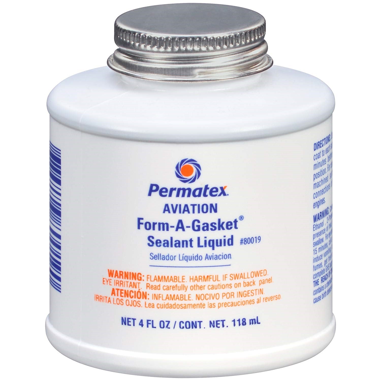 Permatex, Aviation Form-A-Gasket, No. 3 Sealant Liquid, 4 Oz.