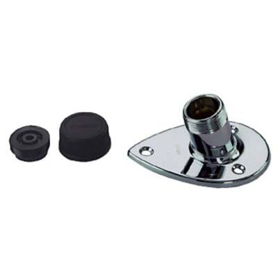 Chrome Plated Brass Base and Socket Assembly