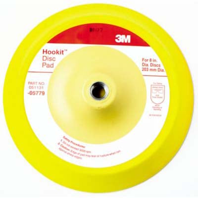 Hookit Disc Pad For 8" Discs, 1 Pad 3M