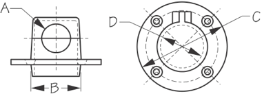 Sea-Dog, Hinged Chain Deck Pipe