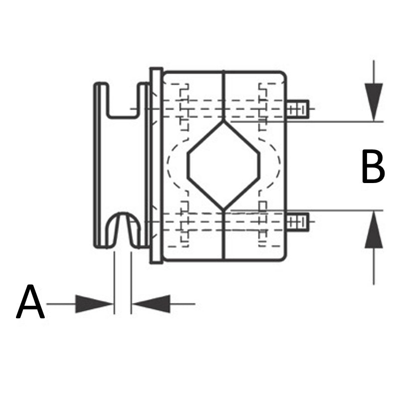 Sea-Dog Rail Mount Loop Cleat Fender Holder