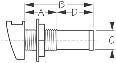 Sea-Dog, Gas Tank Vent, 5/8" Hose