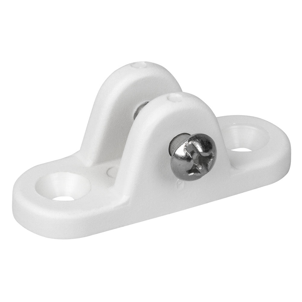 Sea-Dog Nylon Small Deck Hinge-White Pair