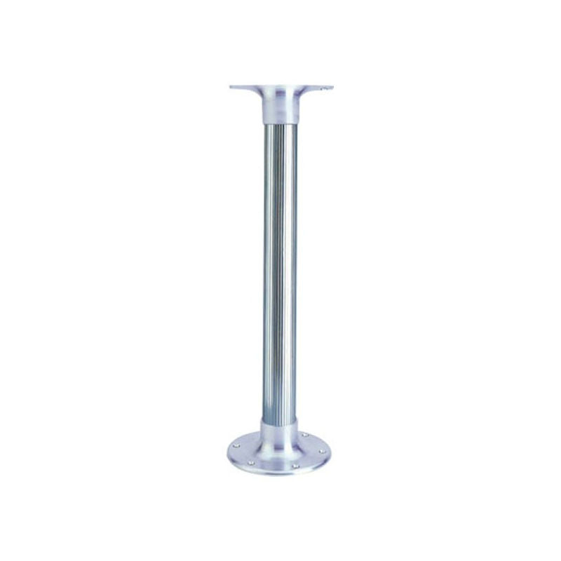 Garelick, 3-Piece Table Pedestal Set with Surface Mount Base, 2.25" Post & 7" Base, Fluted