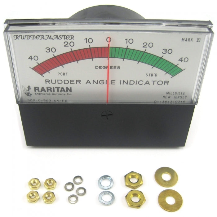 Rudder Master MK6 Panoramic Meter (only), 3-1/2"