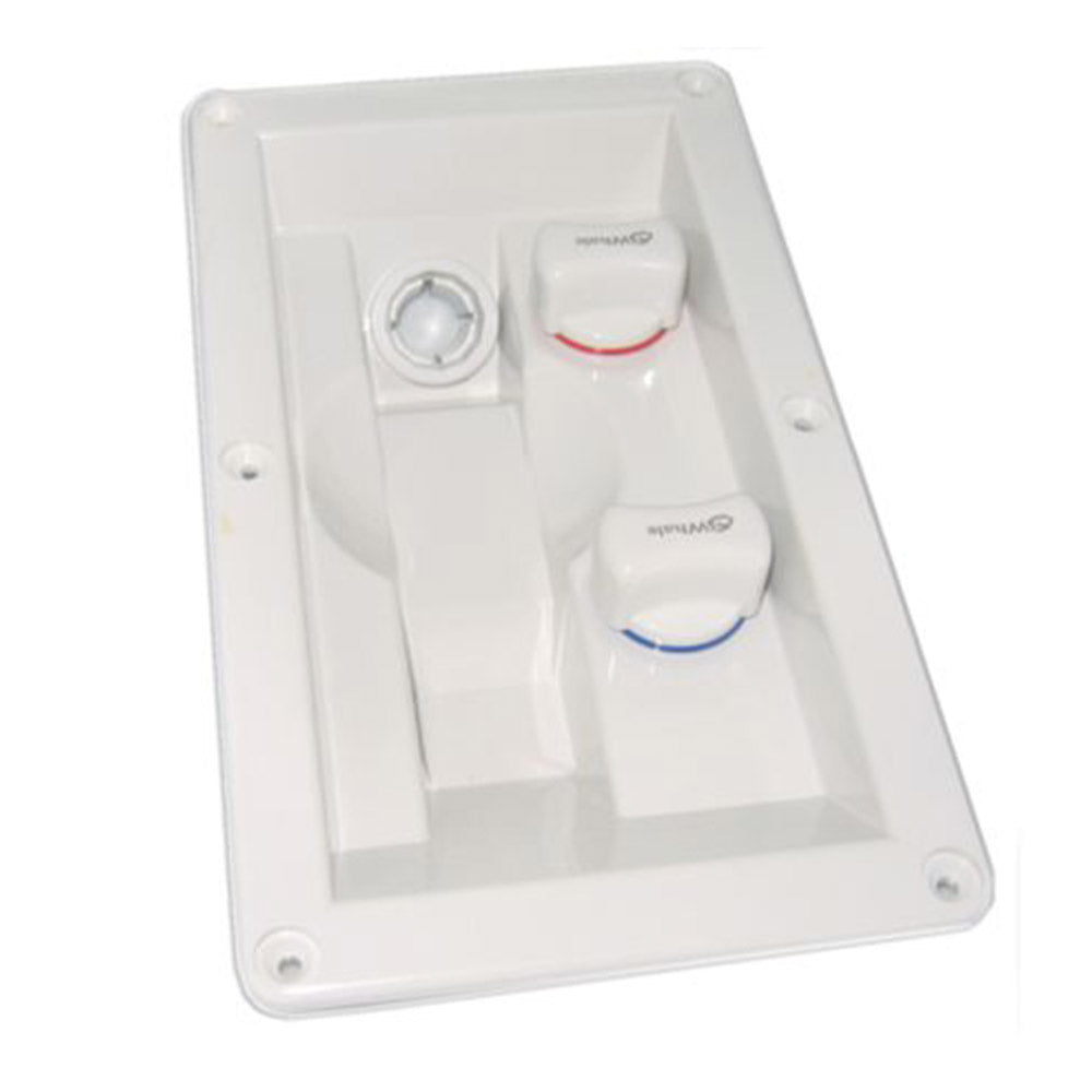 Whale Water, Wash Down Shower Mixer White No Lid