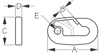Sea-Dog Ski Rope Snap