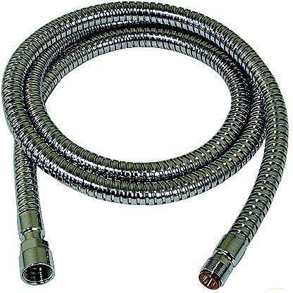 Scandvik 10271 5' Chrome Flex Hose For Elbow Sprayer Handle