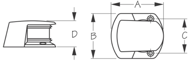 Sea-Dog, Combination Bow Light