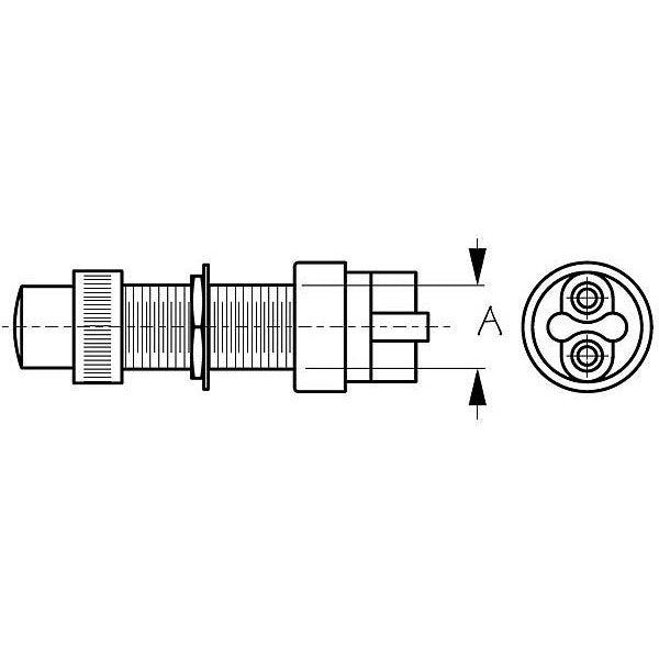 Sea-Dog, Push Button Switch With Cap