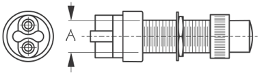 Sea-Dog, Push Button Switch With Cap