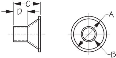Sea-Dog, Sink Funnel Drain