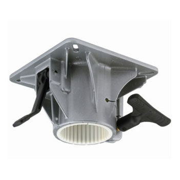 Garelick, Swivel Seat Mount Top, Anodized Aluminum, Locking, 2-7/8"