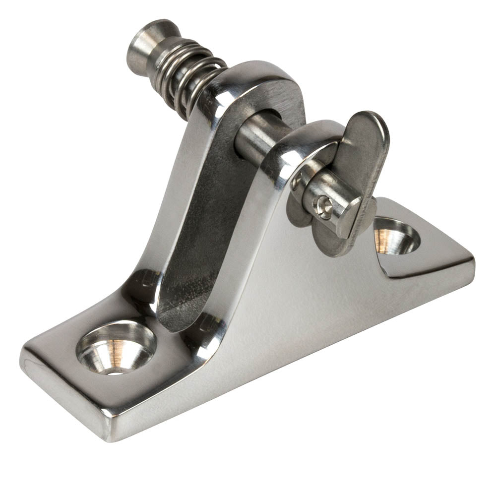 Sea-Dog 10° Angle Base Deck Hinge (Removable Pin)