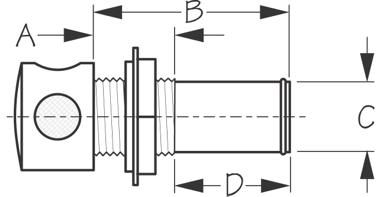 Sea-Dog, Gas Tank Vent, 5/8" Hose