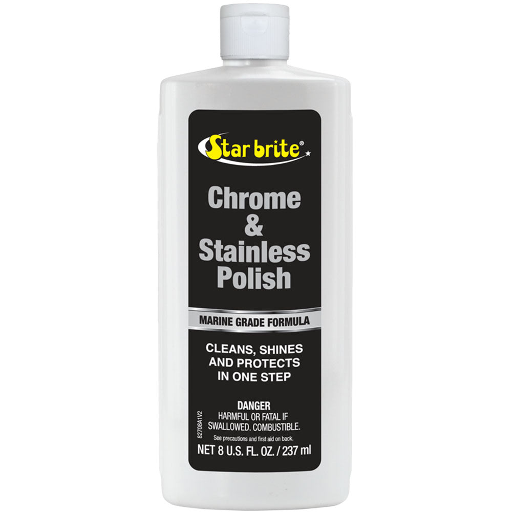 Star Brite Chrome & Stainless Steel Polish, 8 oz