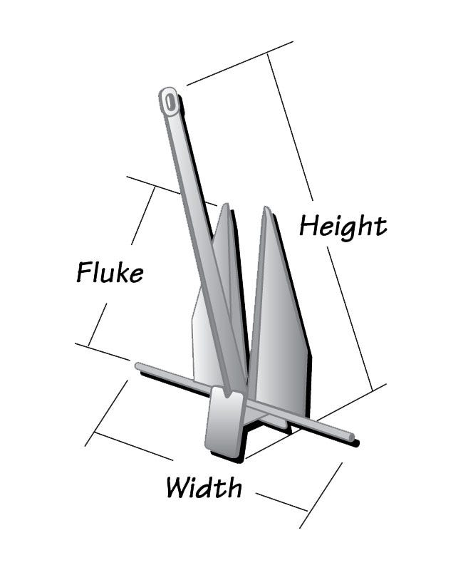4lb Super Hooker Fluke Anchor