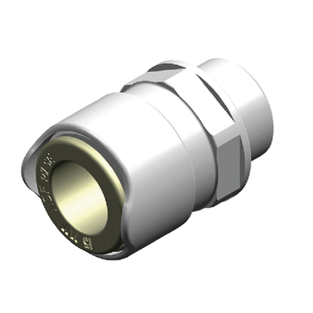 Whale Marine Adaptor Male 1/2 in. Bsp To 15mm