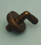 Imtra, Nauta Flexible Tank Fittings, Drawing Nipple, 90 Degree, 5/8"