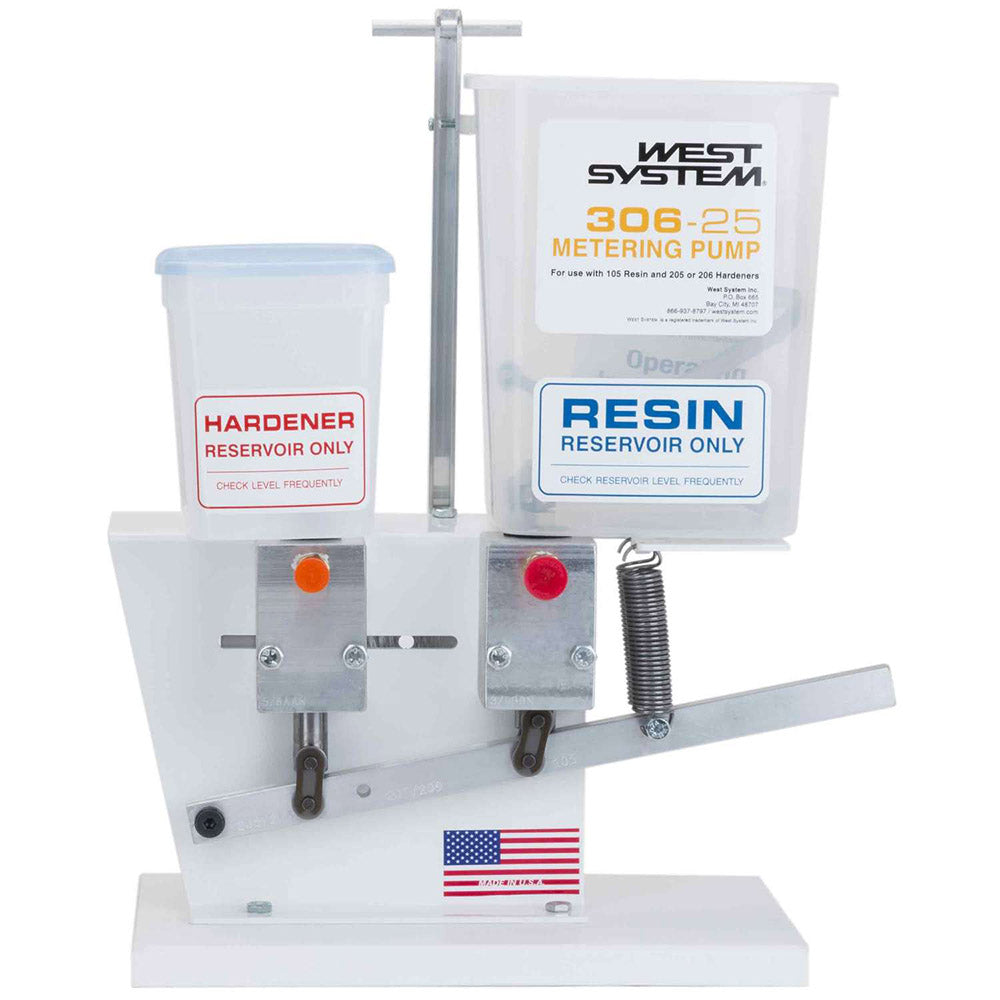 West System, 306 Model A Dispensing Pump, 5:1 Ratio Pump for 205 / 206 Hardeners